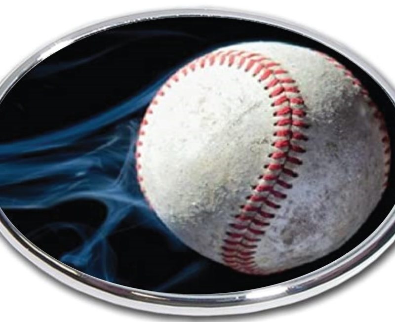 Baseball Hitch Cover