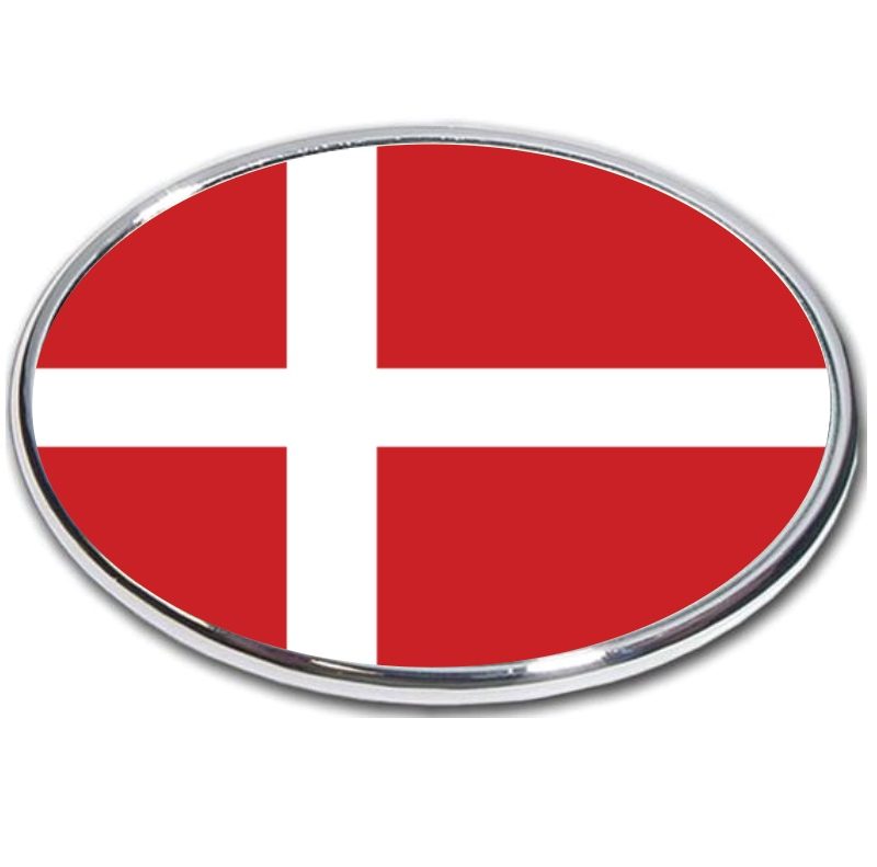 Denmark Flag Hitch Covers