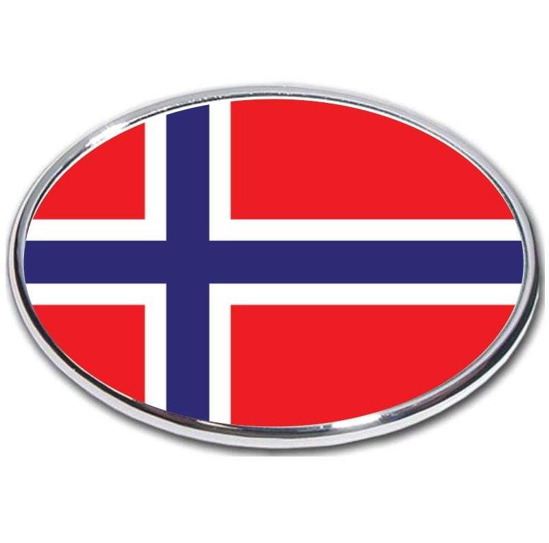 Norway Flag Hitch Covers