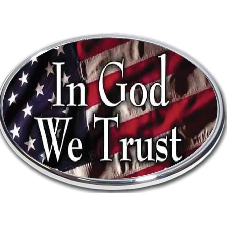 In God We Trust Hitch Cover