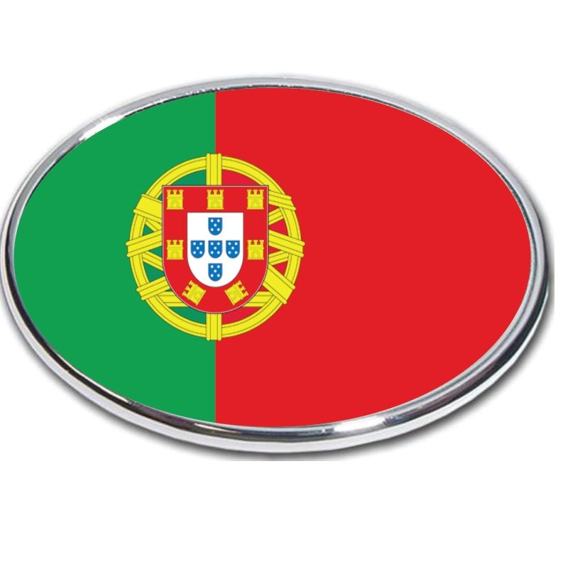 Portugal Flag Hitch Covers
