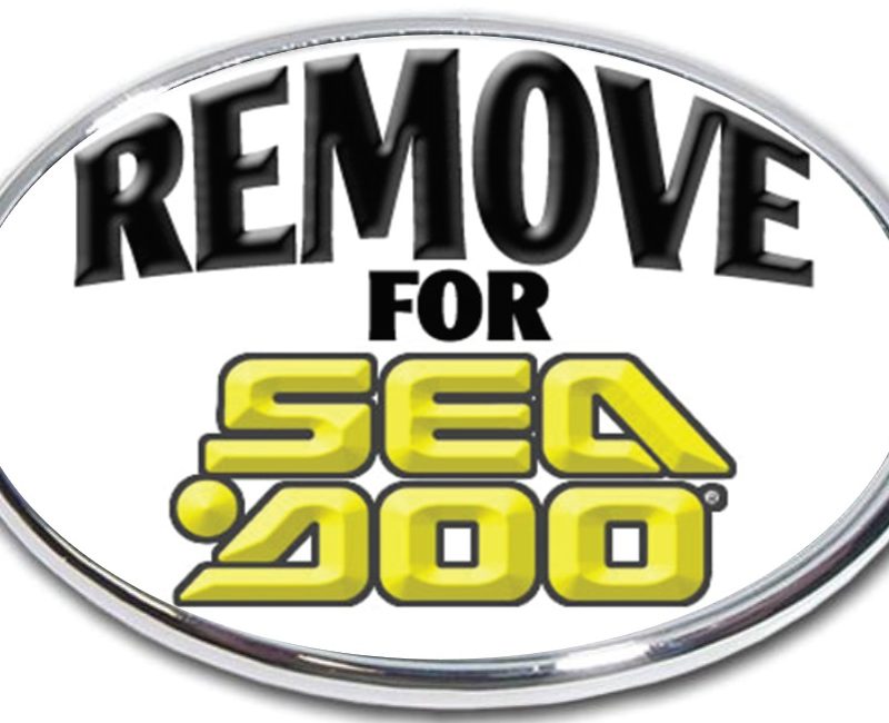 Remove for Sea-Doo Hitch cover