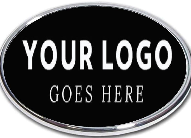 Your Logo Go Here Hitch Cover